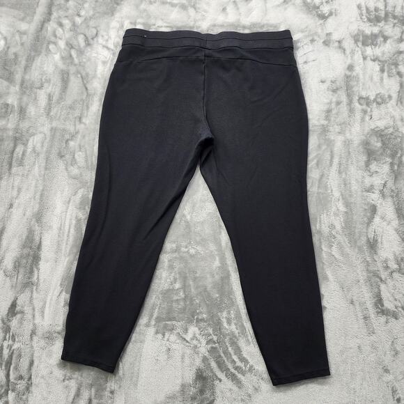 Maurices Pants Womens XL Pull On Front Seam Leggings Zipper Details Stretch - Picture 3 of 12